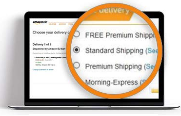 Premium shipping
